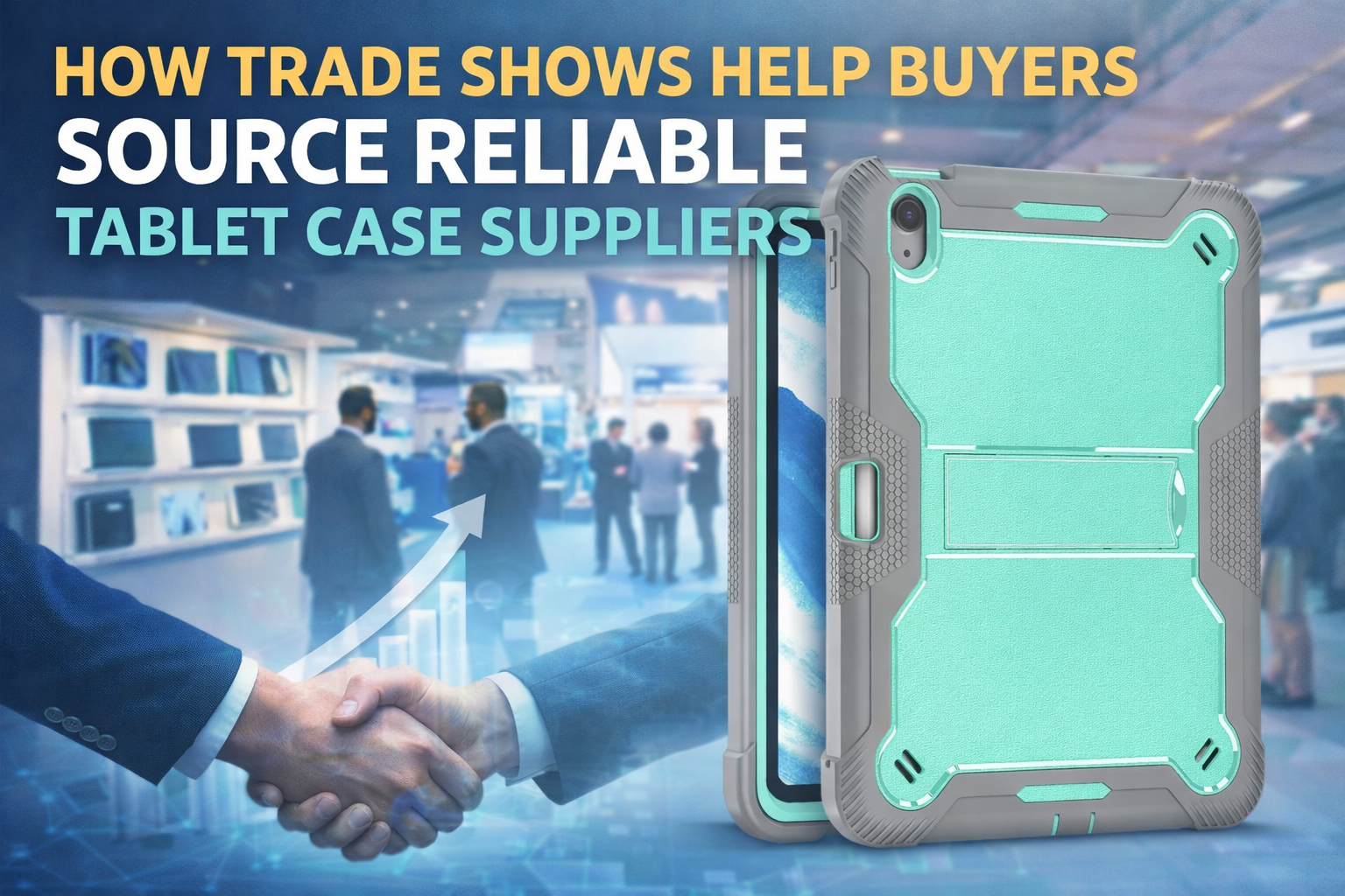 How Trade Shows Help Buyers Source Reliable Tablet Case Suppliers