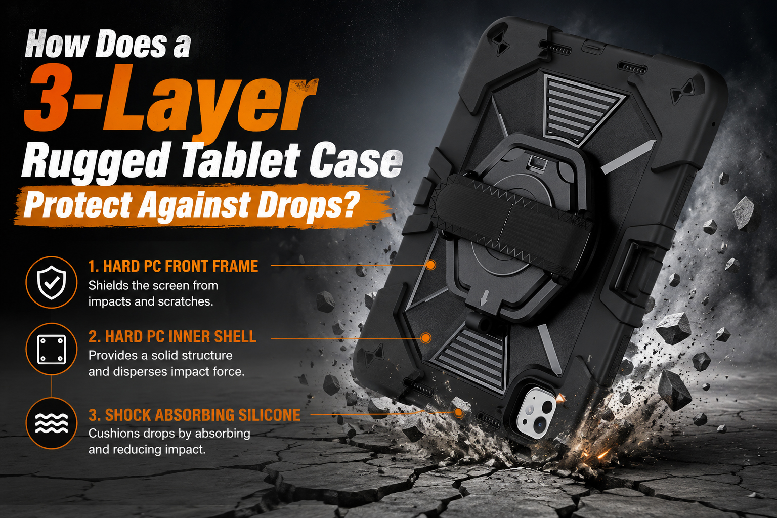 Why 3-Layer Rugged Tablet Cases Matter in Industrial Environments
