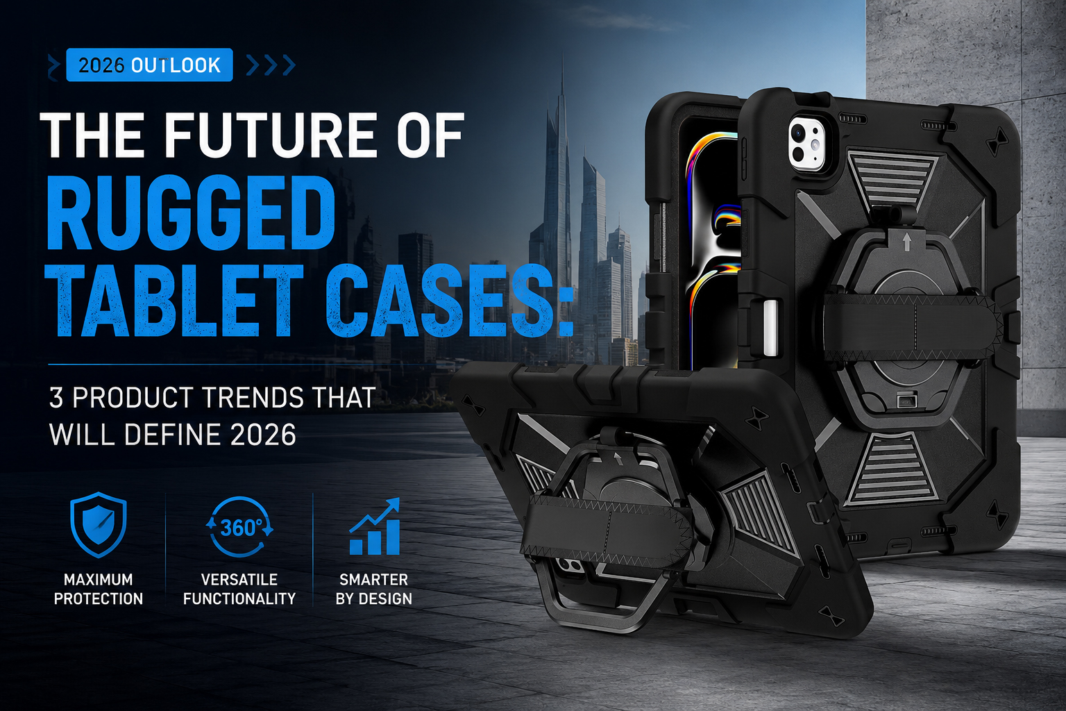 The Future of Rugged Tablet Cases: 3 Product Trends That Will Define 2026