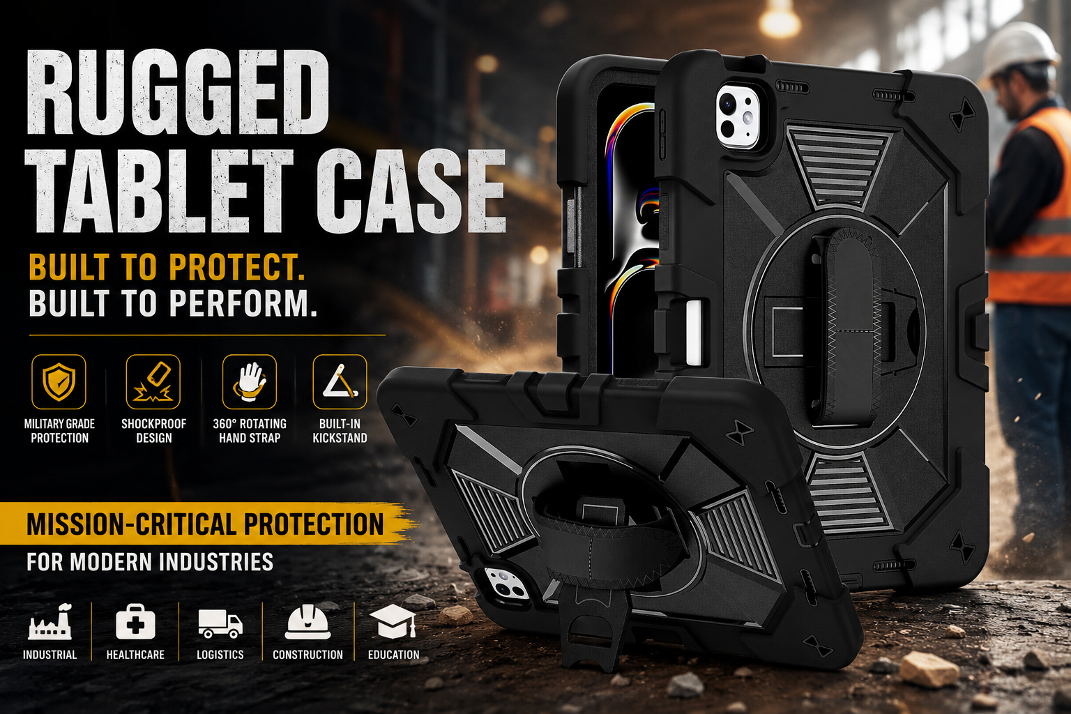 How Warehousing and Logistics Companies Reduce Device Downtime with Rugged Tablet Cases