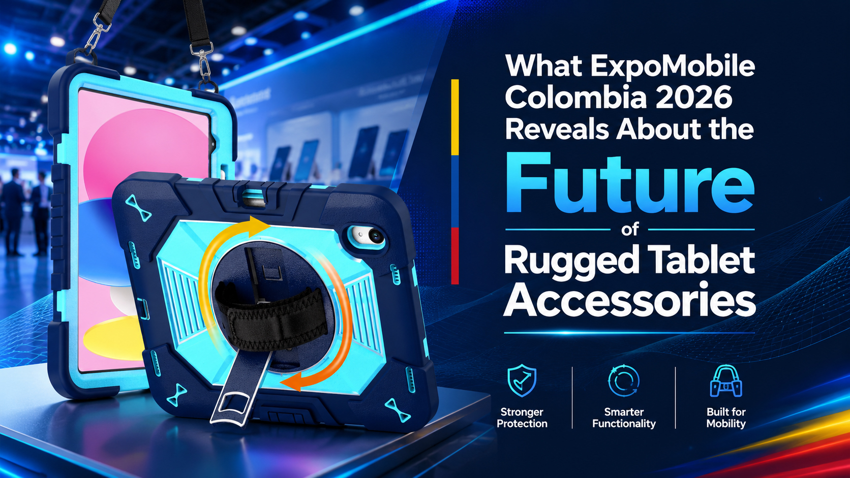 What ExpoMobile Colombia 2026 Reveals About the Future of Rugged Tablet Accessories
