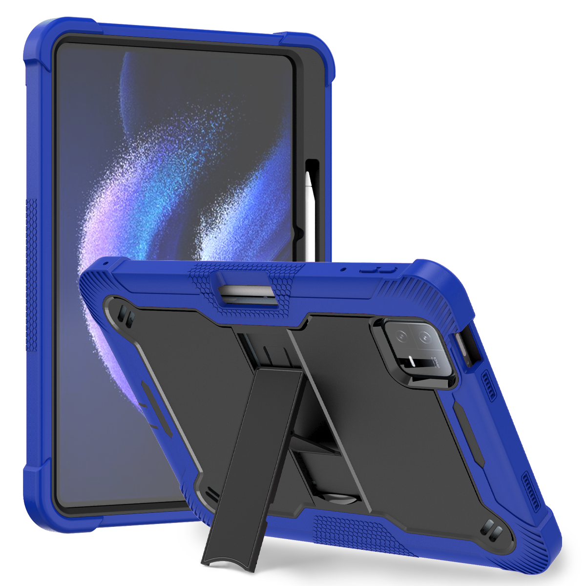 TOZIZO Sturdy Shockproof Kickstand Tablet Case for Xiaomi Pad 6/Pro – Child Drop Protection Tablet Armor