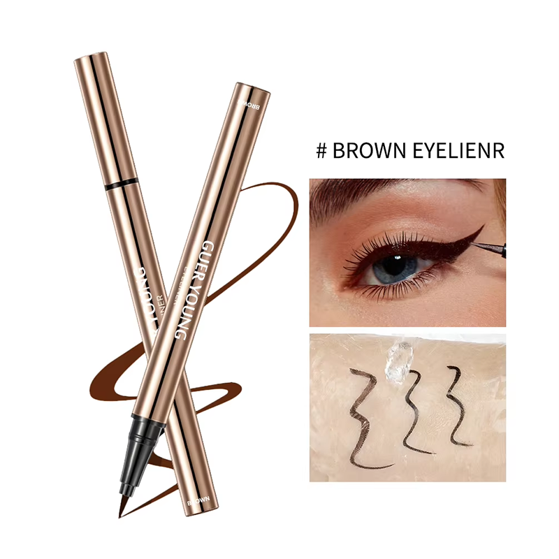 Black liquid eyeliner pen