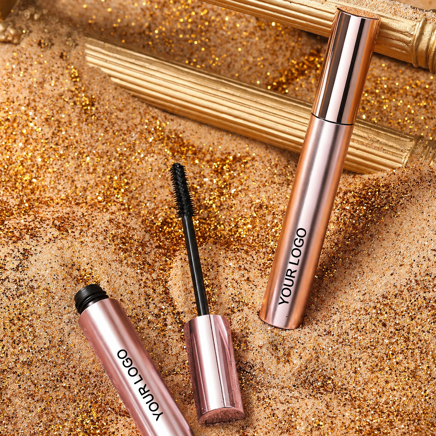 Private Label Waterproof Mascara – Volumizing, Lengthening & Curling Formula