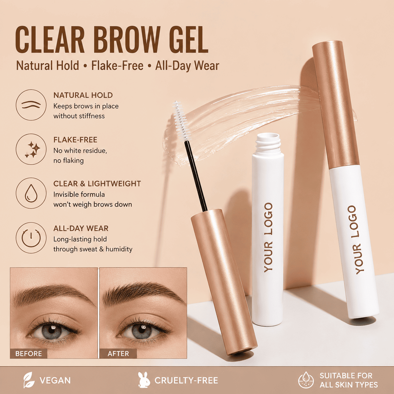 Eyelash Growth Serum – Nourishing Formula for Longer & Fuller Lashes