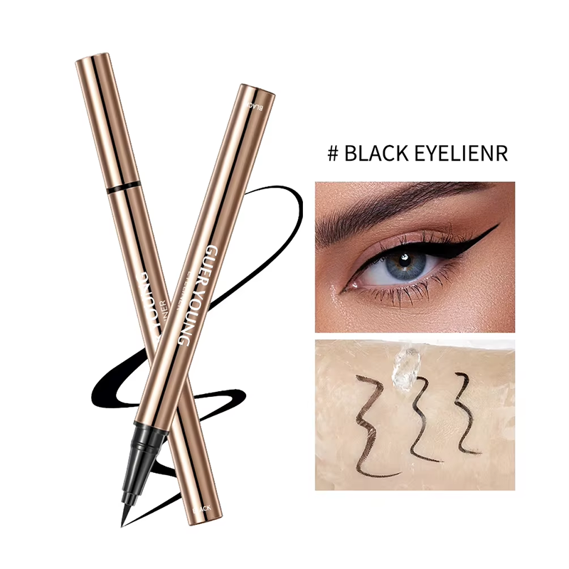 Brown liquid eyeliner pen