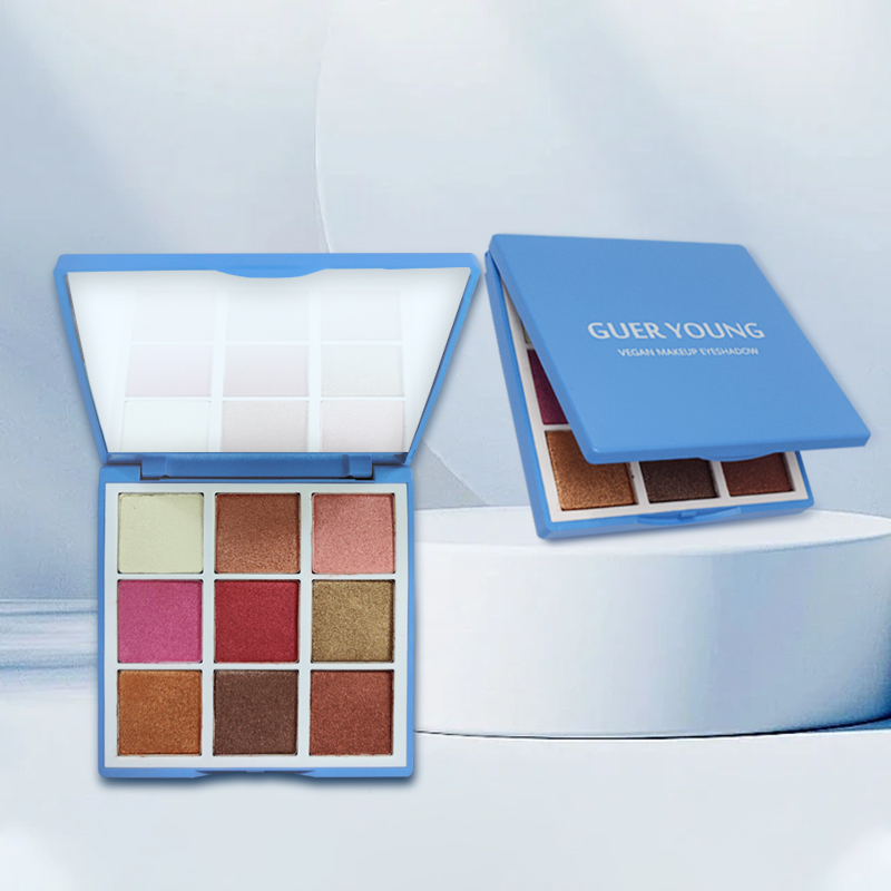 9 Color Eyeshadow Palette – Shimmer Matte Eyeshadow Palette for Natural Glam Looks