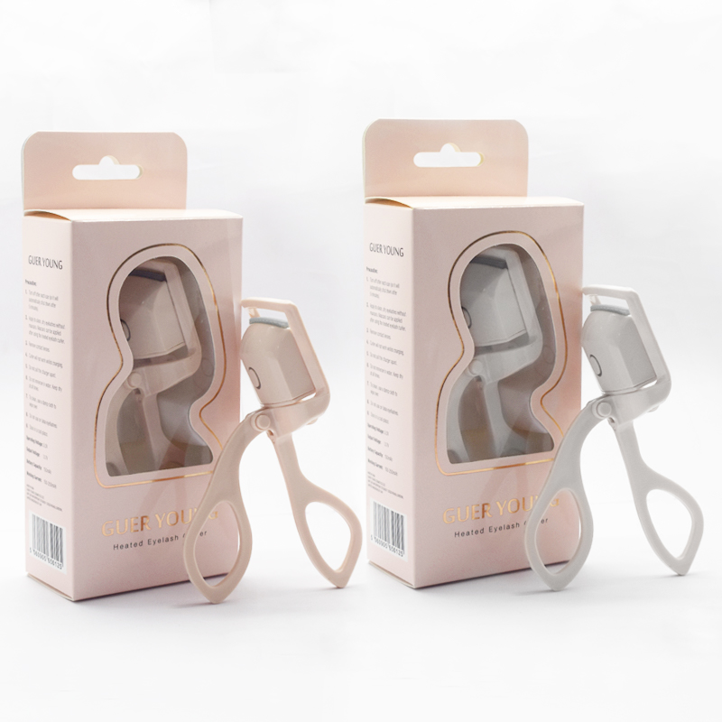 Heated Eyelash Curler, Fast Heat up Within 5s, 24 Hours Long Lasting, Rechargeable Electric Eyelash Curler, Temperature Control, Safe Anti-Burn Eyelash Curlers, Quick Natural Curling Eye Lashes