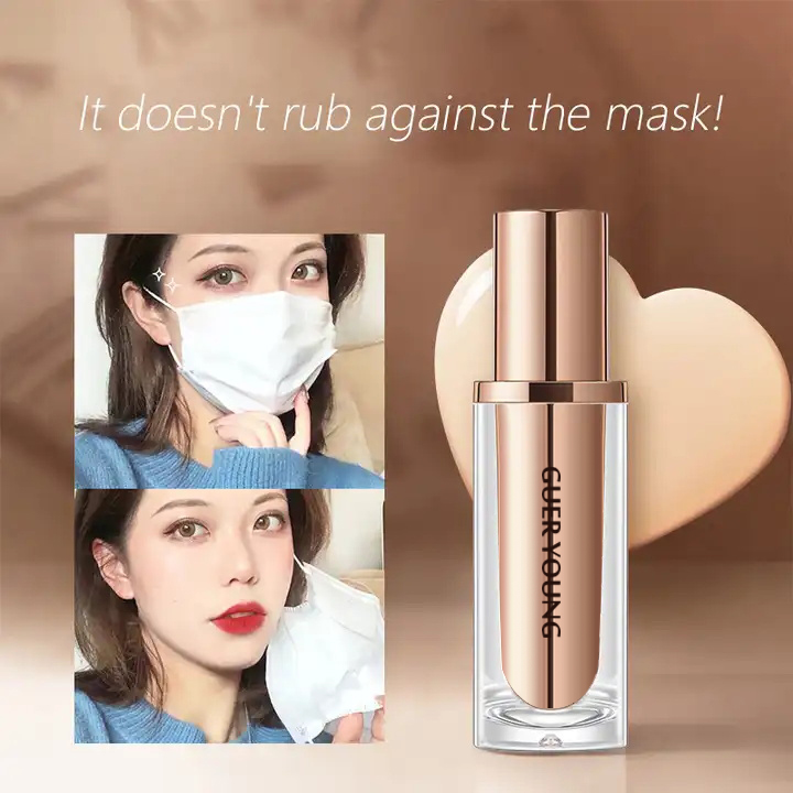 Long-Lasting Liquid Foundation – Mask-Proof, Waterproof & Lightweight