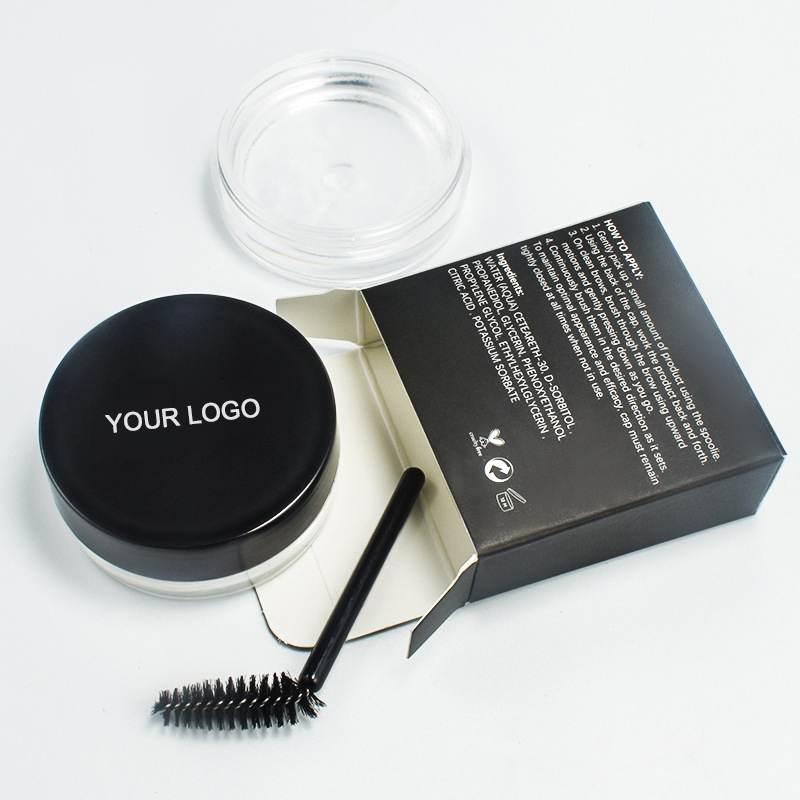 Private Label Clear Eyebrow Shaping Gel – Strong Hold Brow Styling & Sculpting Gel