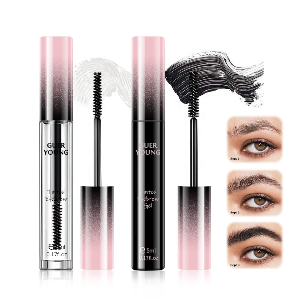 Tinted Waterproof Brow Gel – Long-Lasting Sculpt & Set Formula