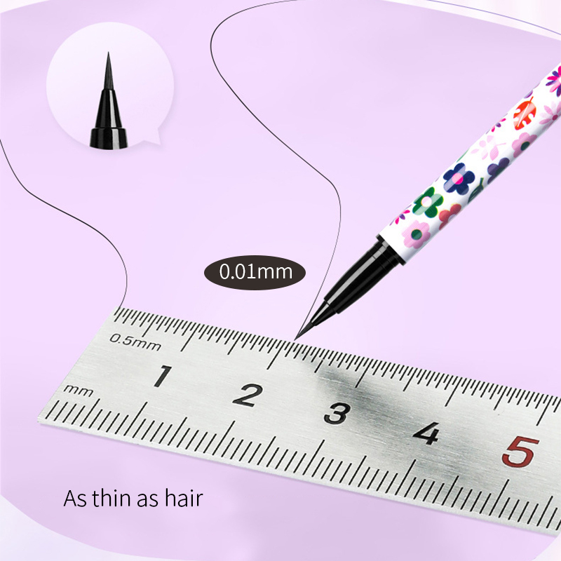 Ultra-Fine Waterproof Eyeliner Pen – 0.01mm Precision Tip for Natural Lash Look