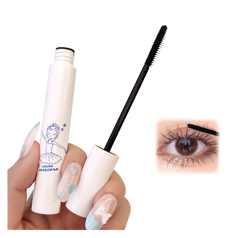 White Lengthening Mascara – Slim Silicone Wand Definition