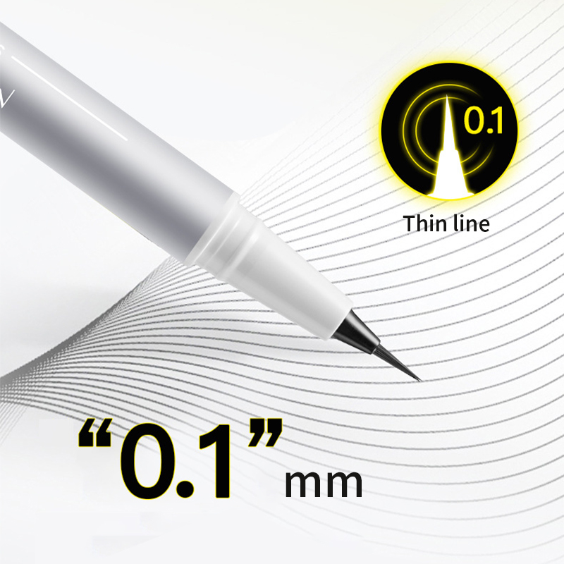 Ultra Fine 0.1mm Liquid Eyeliner Pen – Precision Control & Clean Lines