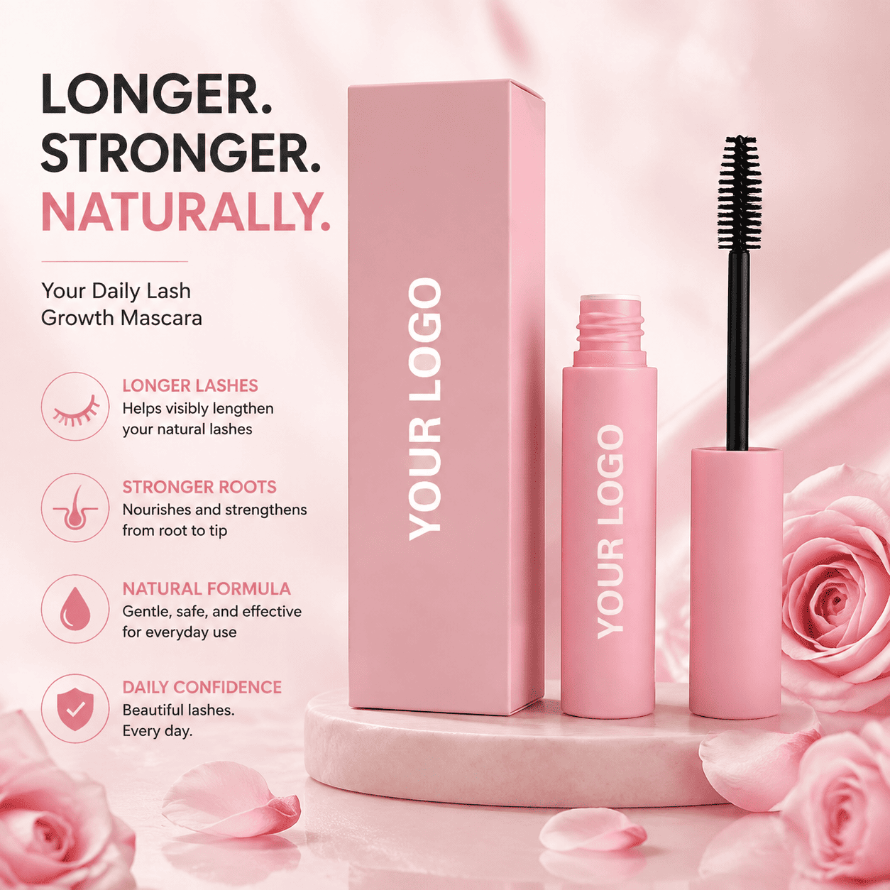 Private Label Waterproof Volumizing Mascara – Custom Logo OEM Mascara Manufacturer