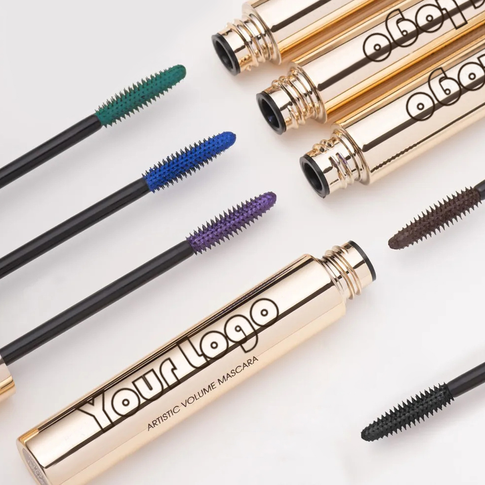 Volume Mascara with Precision Lash Brush for Fuller Dramatic Eyes