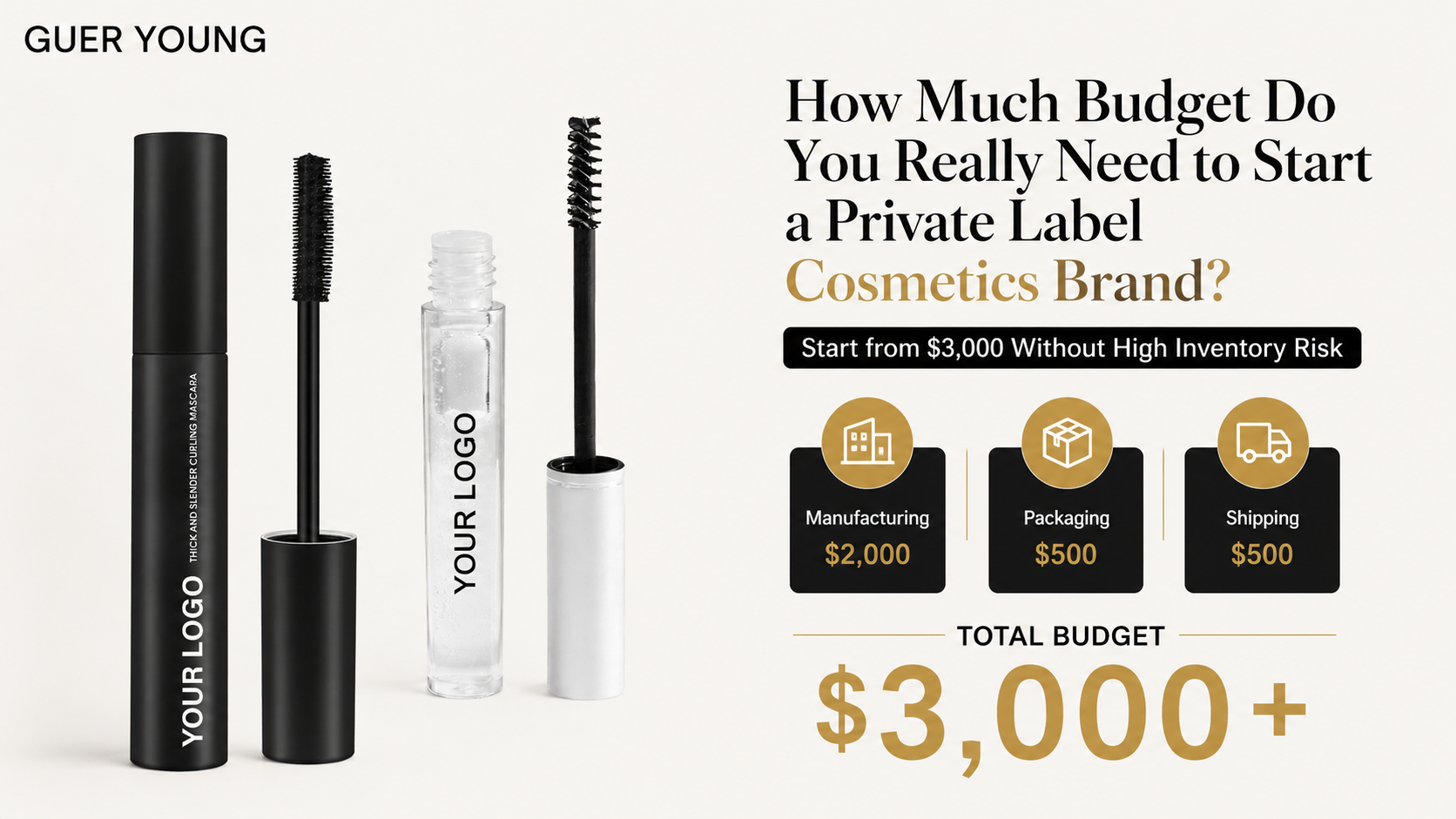 How Much Budget Do You Need for a Private Label Cosmetics Brand? A Low-Risk Startup Guide for Amazon Sellers
