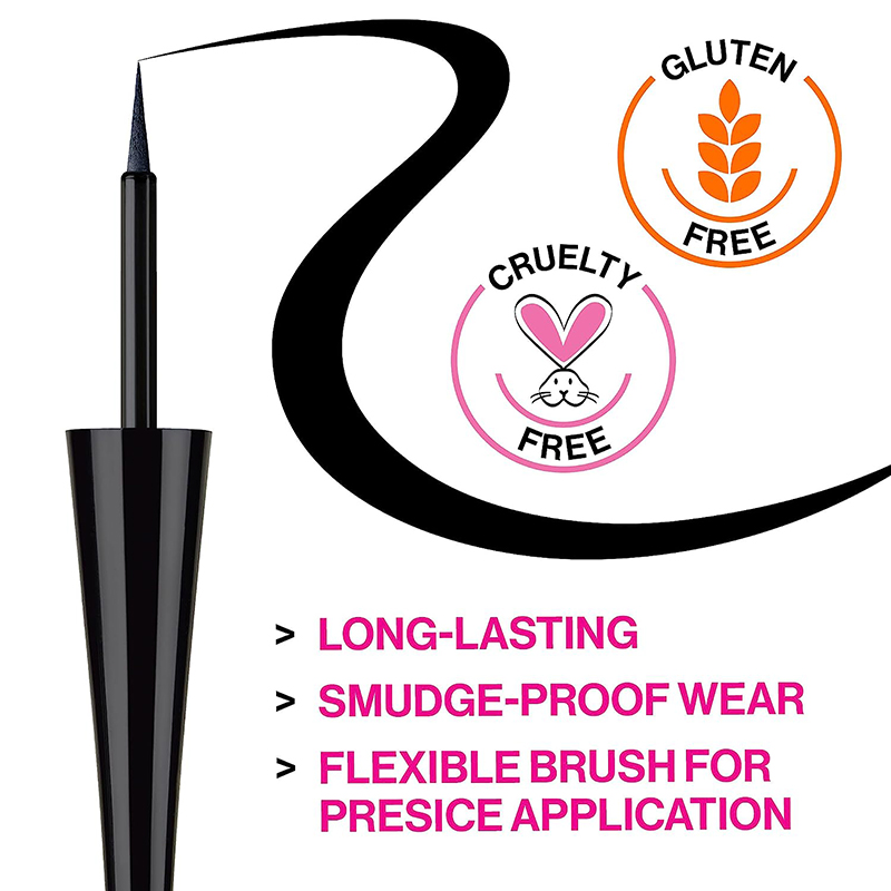 Ultra-Precision Waterproof Liquid Eyeliner – Long-Lasting & Smudge-Proof