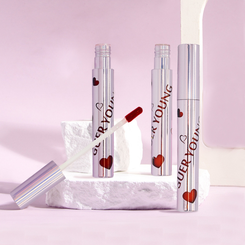 Heart-shaped Waterproof Matte Lip Gloss