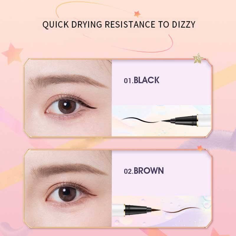 Ultra Fine Tip Waterproof Liquid Eyeliner Pen for Precision Makeup