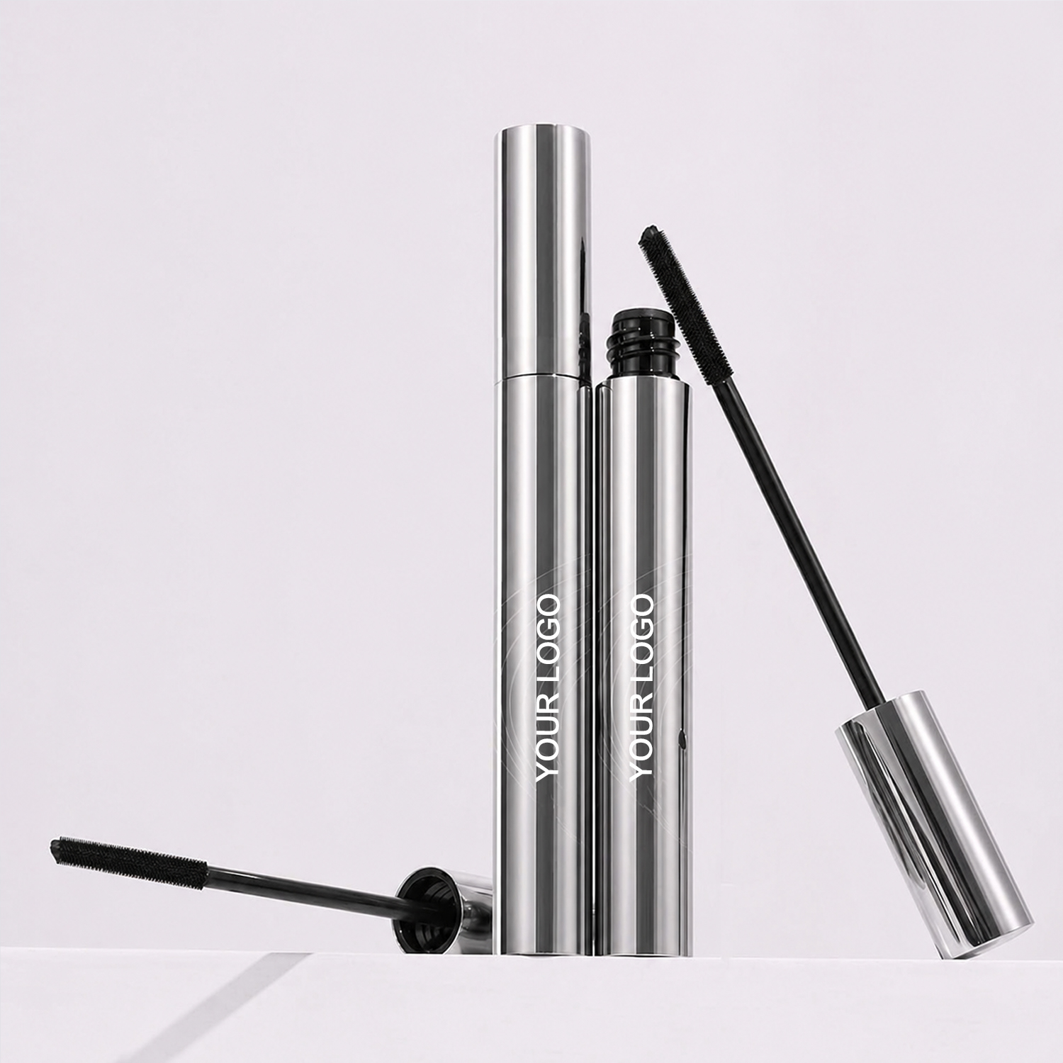 Lengthening Mascara & Silicone Brush Mascara – Defined Lash Extension Look