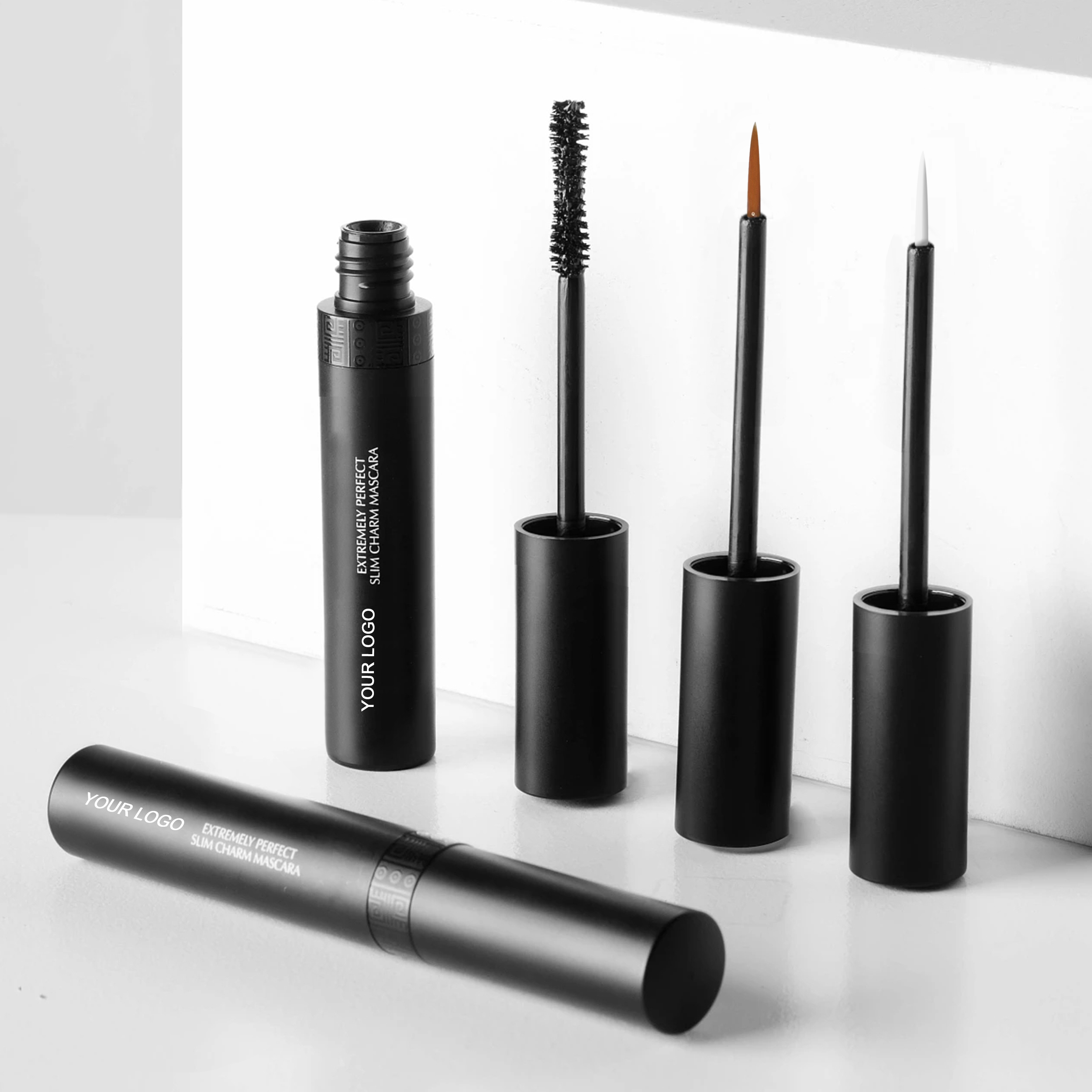 Private Label Slim Mascara – Precision Lengthening & Lash Defining Waterproof Mascara