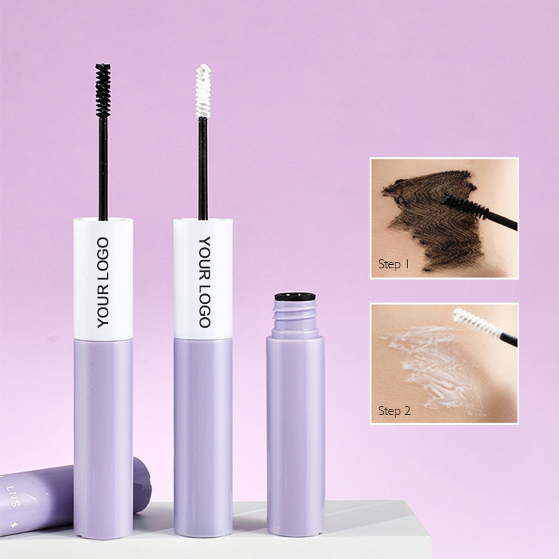 Dual-Ended Lengthening Mascara – Nourishing Base & Curling Black Formula