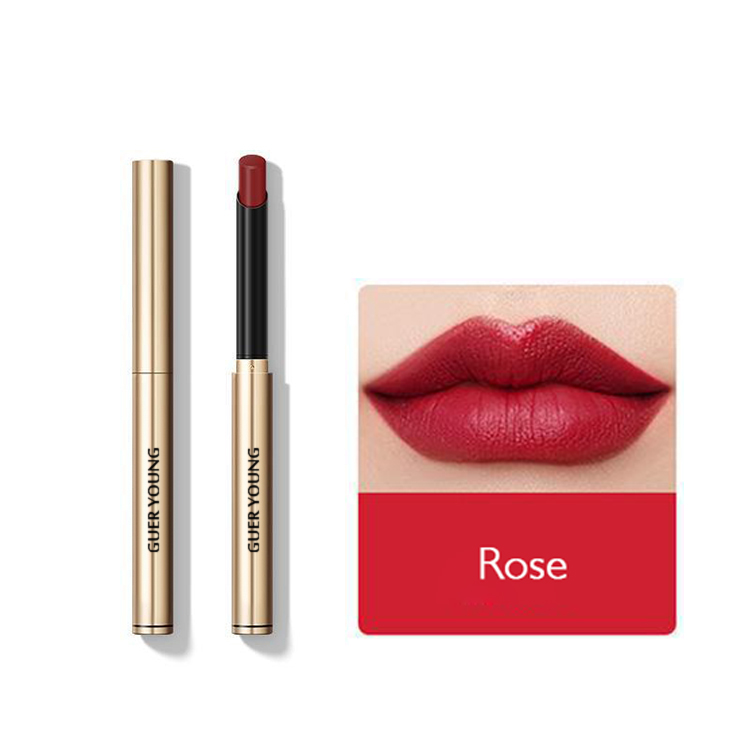 Velvet Matte Slim Lipstick – Long Lasting Creamy Matte Finish