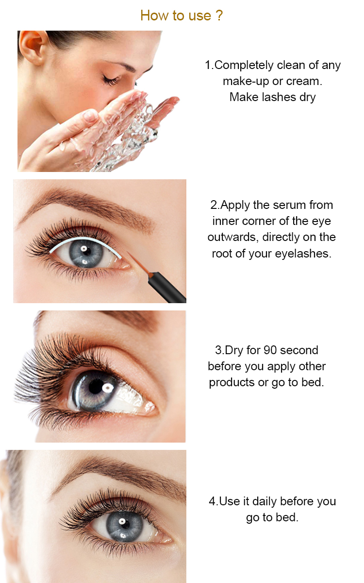 Eyelash Growth Serum – Brow and Lash Enhancer for Thicker, Fuller Lashes