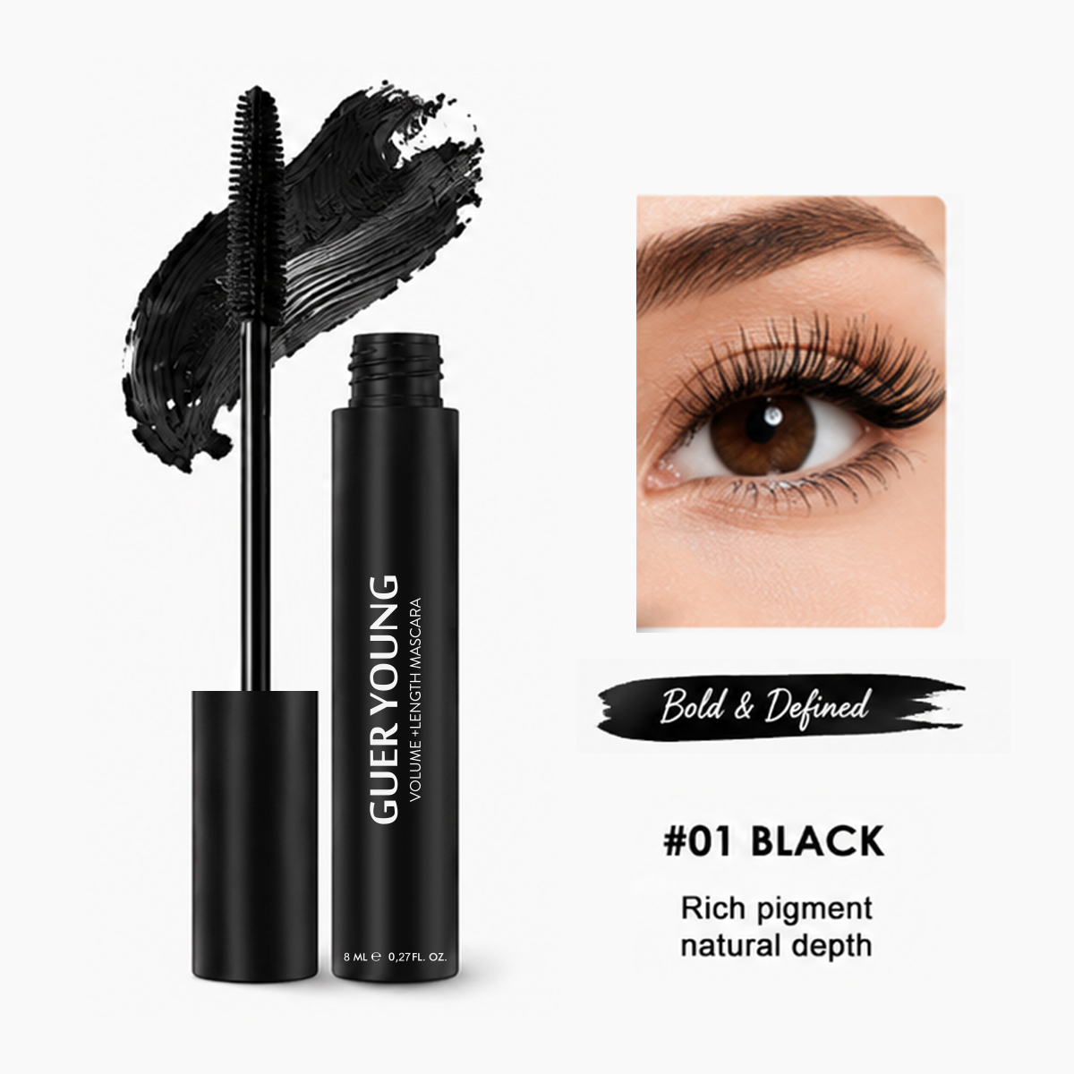 Private Label Waterproof Mascara OEM Manufacturer Lengthening Volumizing