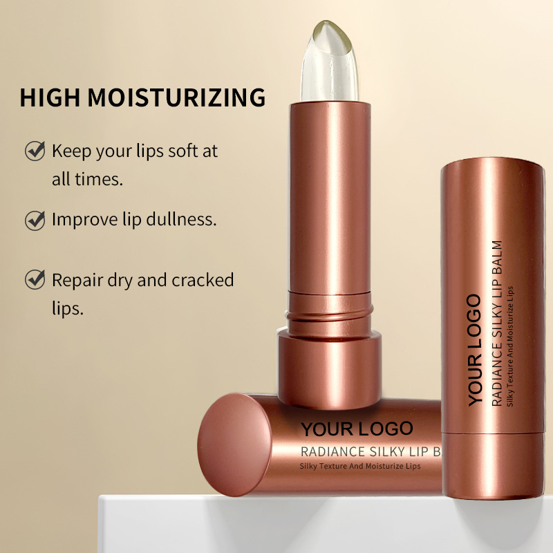 Crystal Clear Moisturizing Lip Balm – Silky Lip Repair Stick for Dry Lips