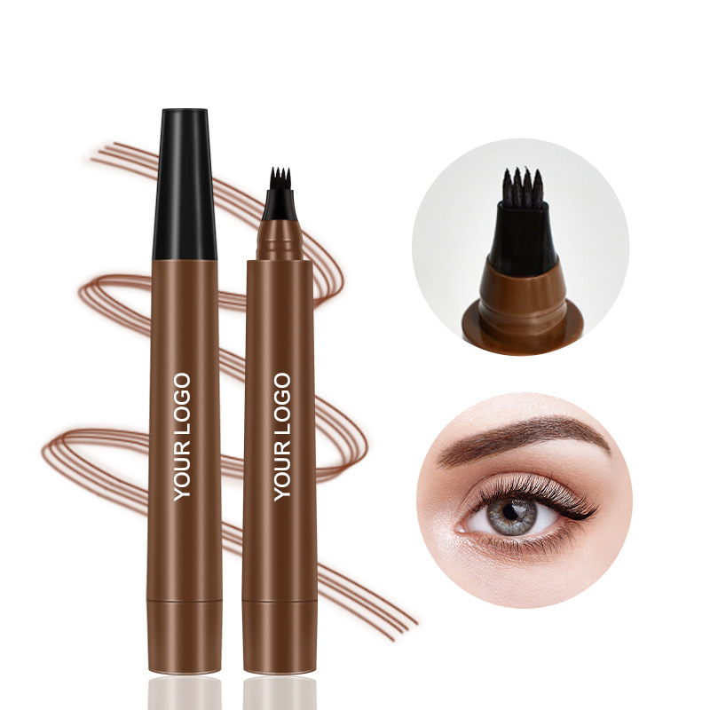 4 Point Tip Eyebrow Pen for Natural Microblading Brow Strokes