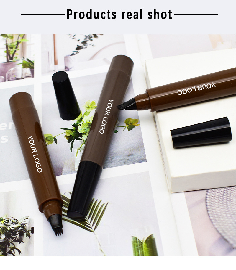 4 Point Tip Eyebrow Pen for Natural Microblading Brow Strokes