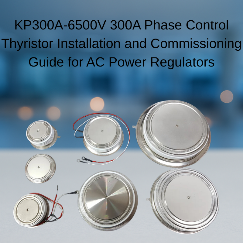 KP300A-6500V 300A Phase Control Thyristor Installation and Commissioning Guide for AC Power Regulators