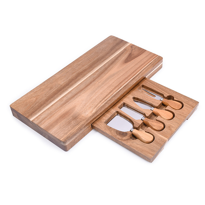 Cheese knife board set 