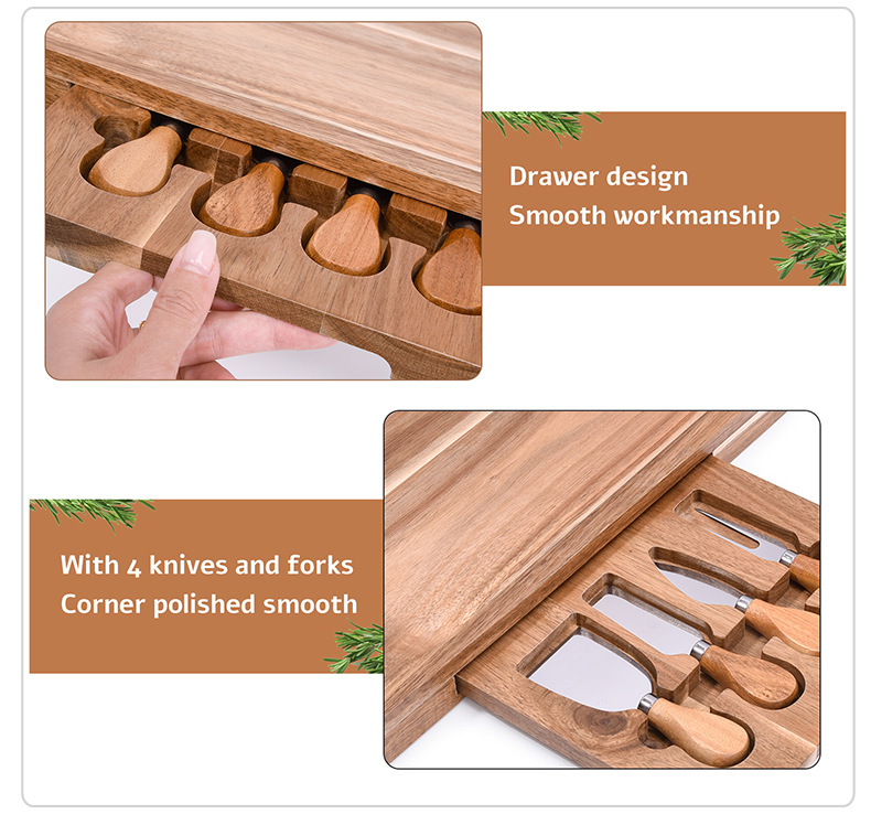 FSC Acacia Wood Cheese Board