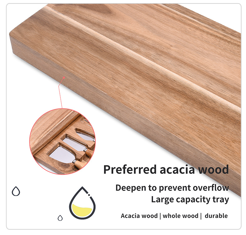 FSC Acacia Wood Cheese Board