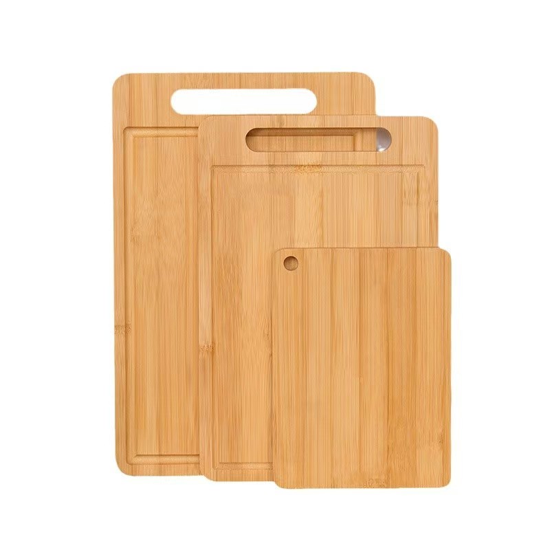 Antibacterial Home Kitchen Bamboo Cutting Board Set