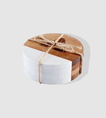 Wood coaster