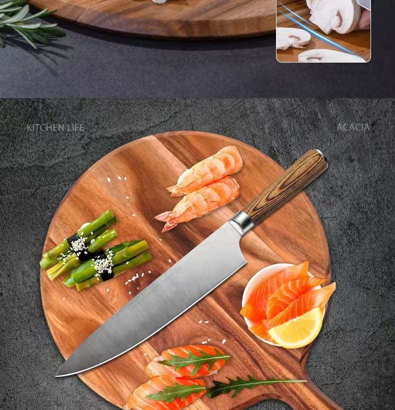 Safety and Innovation in Meat Preparation with Acacia Wood