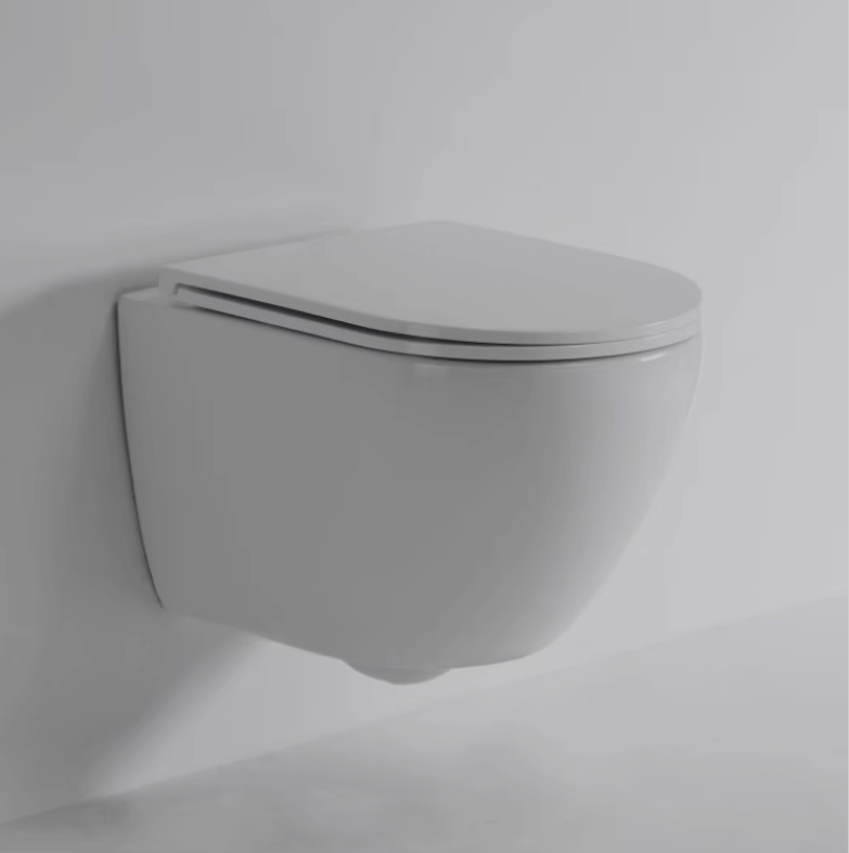2418E Vortex Wall Hung Toilet – Compact Design with Quiet and Efficient Flushing