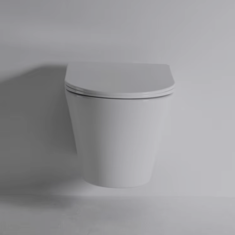 Wall Hung Toilet 2419A with 4.5L Vortex Flush - 485x355x355mm