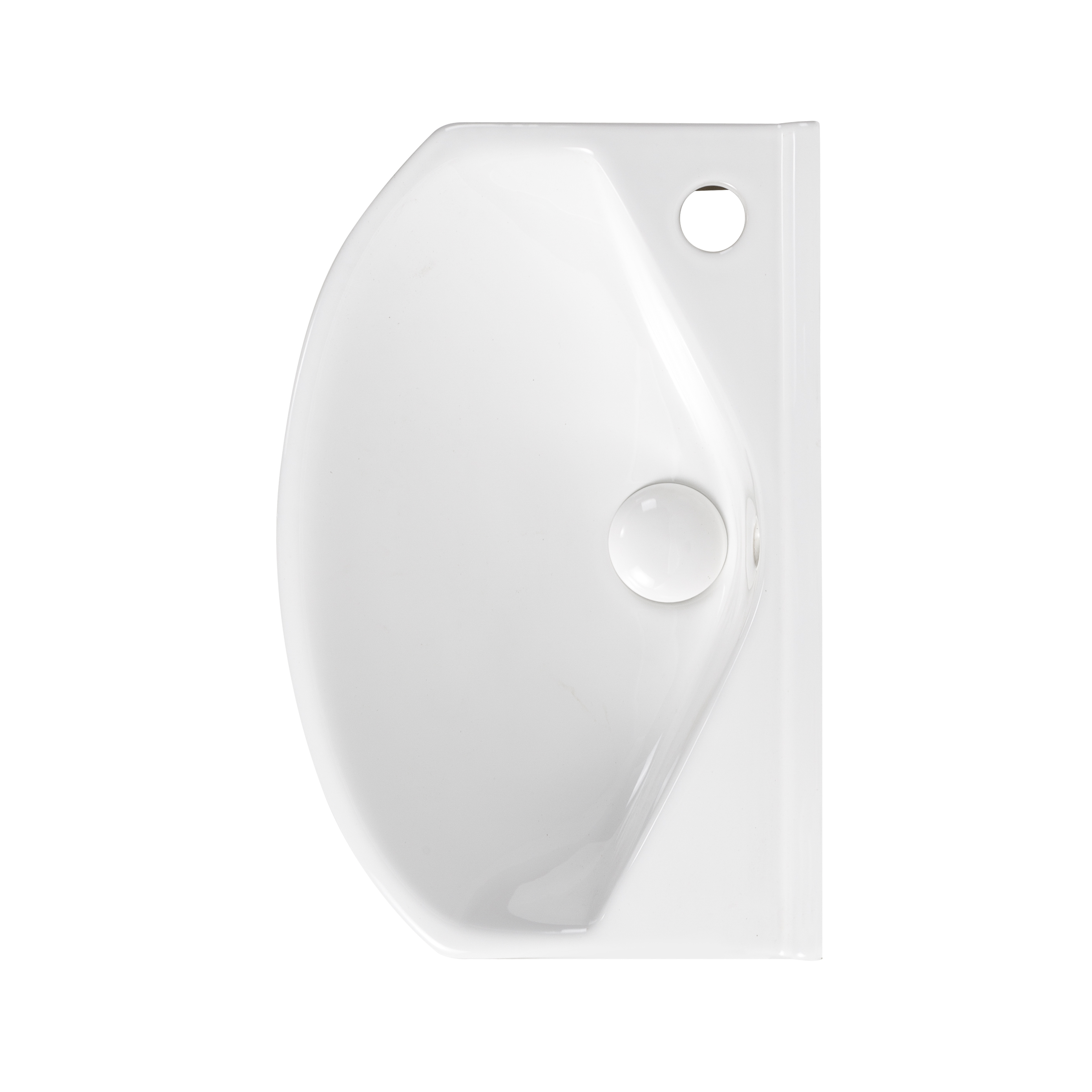 Modern Rectangular Ceramic Countertop Basin – BF0460