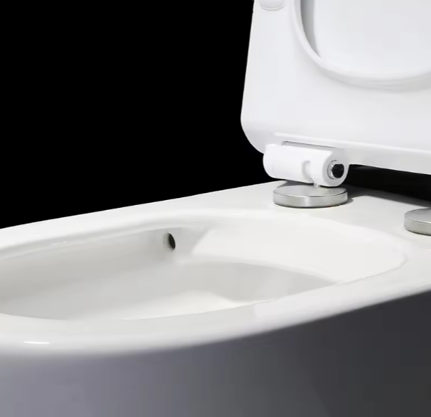 Luxury Wall-Hung Toilet BF2476 – Sleek Rimless Silent Ceramic WC with Dual Flush