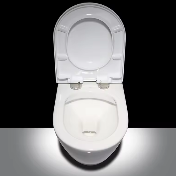 Luxury Wall-Hung Toilet BF2476 – Sleek Rimless Silent Ceramic WC with Dual Flush