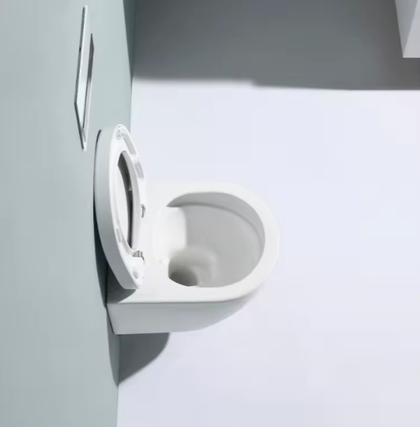 BF2412 Wall-Hung Rimless Toilet – Minimalist & Water-Saving Design