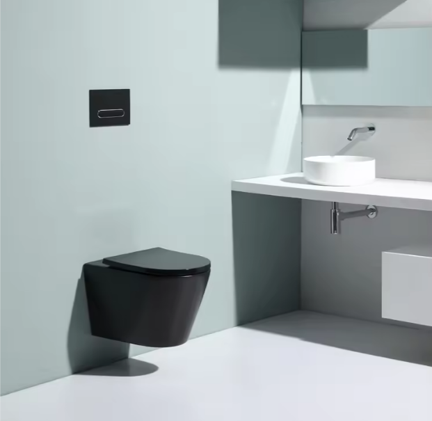 BF2390C Compact Floating Toilet – Quiet Flush & Eco-Efficient Design