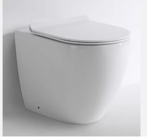 Modern Floor-Mounted Toilet with Soft-Close Seat – Durable Ceramic WC for Contemporary Bathrooms