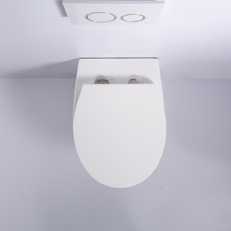 BF2375 Wall-Hung Toilet with Soft Close UF Seat – Cyclone Flushing, Ceramic, White