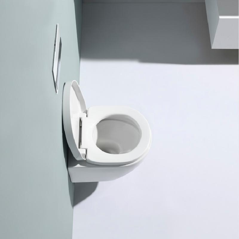BF2412 Industrial Wall-Mounted Toilet Chic European Design with Robust Build Rimless & Hygienic Easy Clean Features